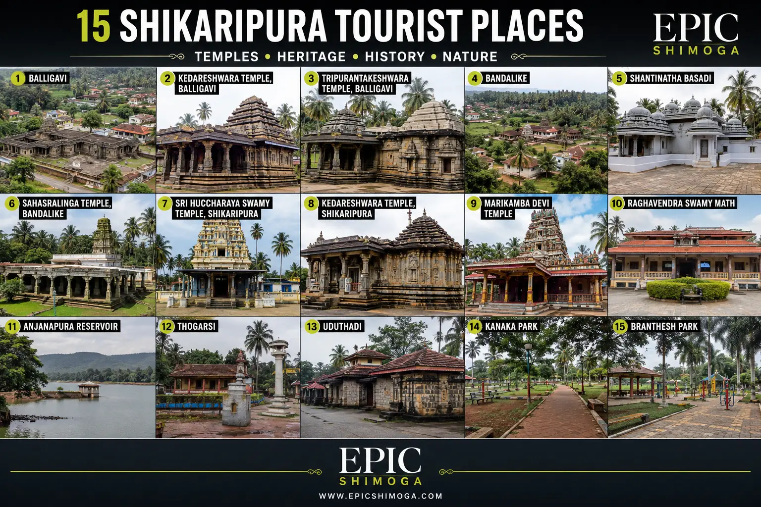 Shikaripura tourist places photos