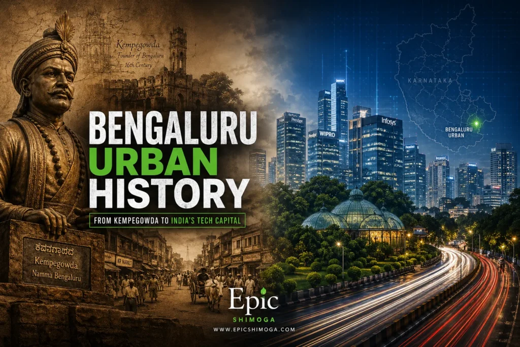 Bengaluru Urban Karnataka History From Kempegowda to IT Power