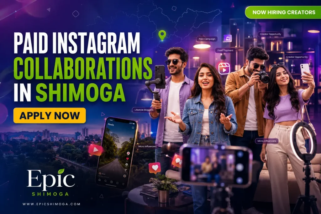 Paid Instagram Collaborations in Shimoga – Apply Now for a Paid Creator Campaign Paid Instagram Collaborations in Shimoga