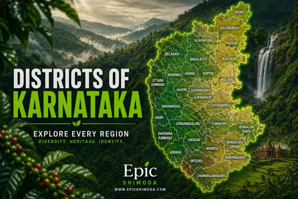 Districts of Karnataka Complete List