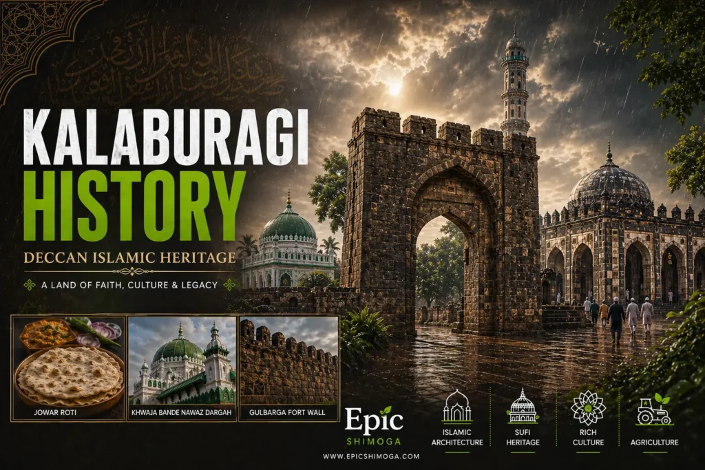 Kalaburagi Karnataka History (Gulbarga) timeline