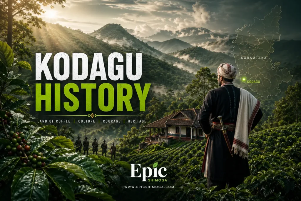 Kodagu Karnataka History From Coorg State to Modern District