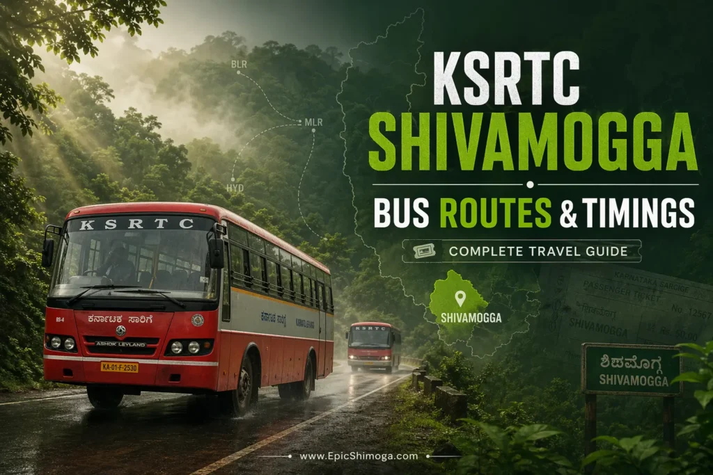 KSRTC Bus Stand Shivamogga