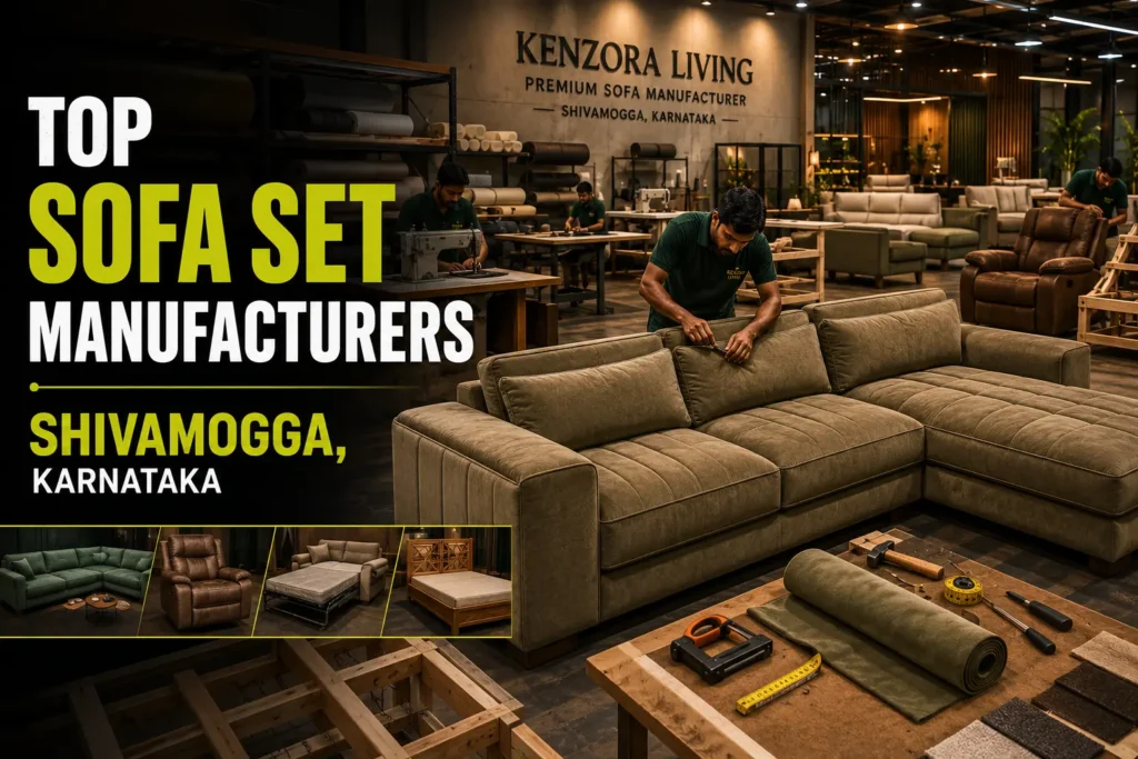 Top Sofa Set Manufacturers in Shimoga, Karnataka