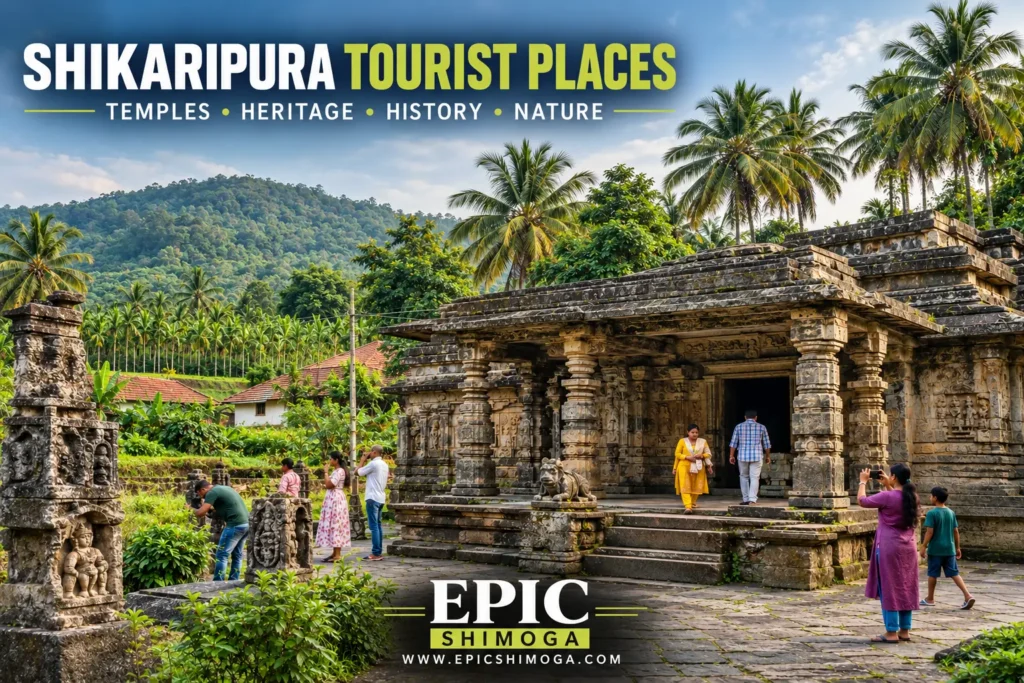 Shikaripura tourist places in Shivamogga Karnataka