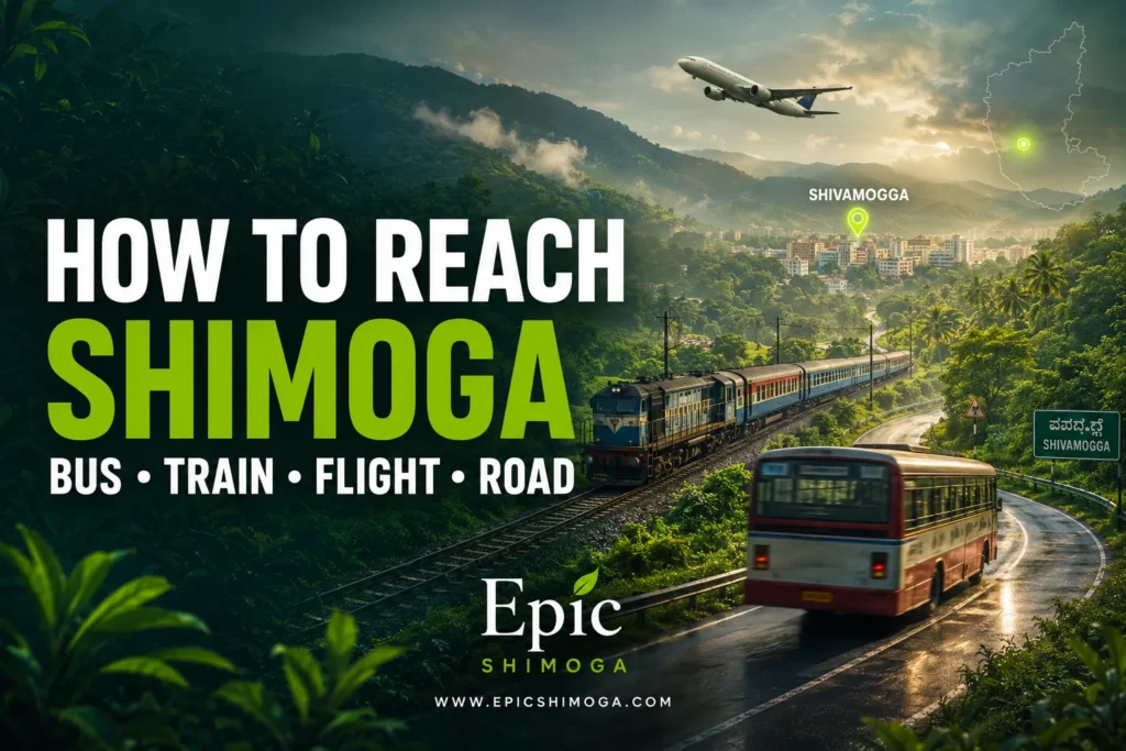 How to Reach Shimoga: Bus, Train, Flight and Road Complete Guide how to reach shimoga