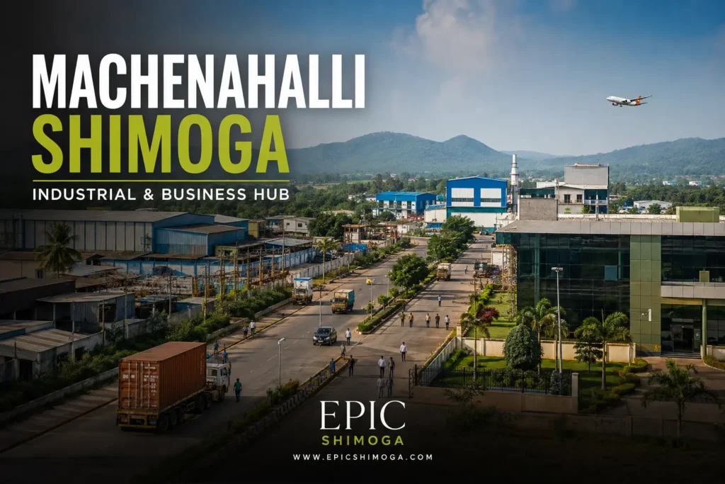 Machenahalli, Shimoga: Location, History, Industrial Area & Complete Guide Machenahalli Shimoga industrial area in Shivamogga Karnataka